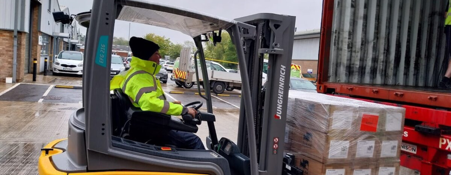 Shipment from book charity’s Swindon warehouse supports readers in Sudan