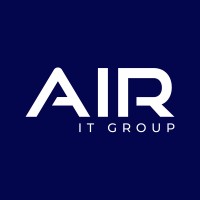 Air IT Group logo on a dark blue background.