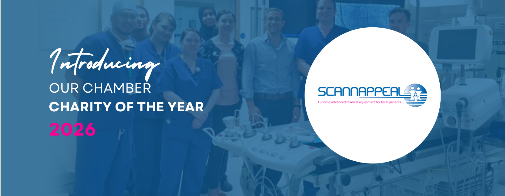 Chamber announces Scannappeal as Chamber Charity of the Year 2026