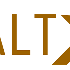 Partial logo showing the letters ALT in brown on a white background with angular diagonal shapes.