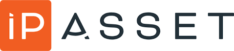 IP Asset logo: orange square with white 'IP' beside the word 'ASSET' in dark letters.