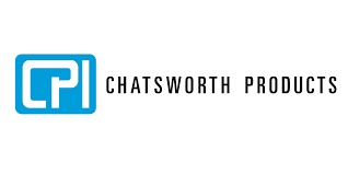 Chatsworth Products logo: blue rounded-square CPI emblem with 'Chatsworth Products' text