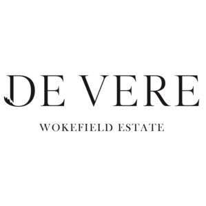 De Vere Wokefield Estate logo in serif font with two-line text
