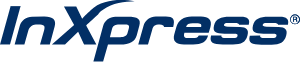 InXpress logo in blue wordmark