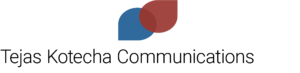 TK final logo master.png | Thames Valley Chamber of Commerce Abstract logo: blue rounded shape overlapping a red rounded shape in the center.