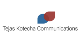 Two overlapping speech bubbles, blue and red, symbolizing chat or conversation.