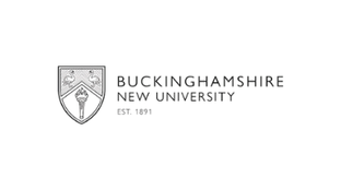 Buckinghamshire New University logo with crest emblem and name