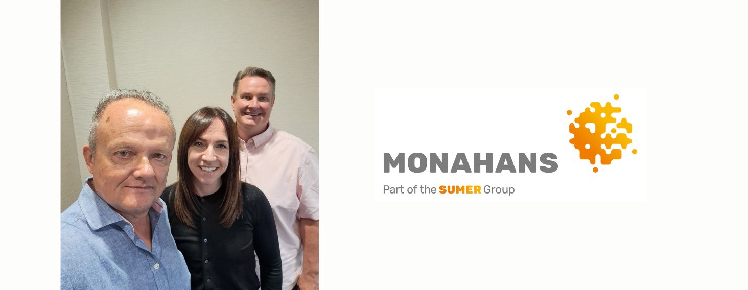 NEW - News item size - 2026-10-19T100743735 | Thames Valley Chamber of Commerce Three smiling professionals posing together beside the Monahans logo on the right in a neutral setting.